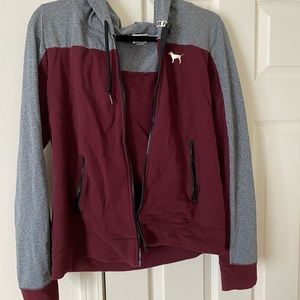 Zip-up hoodie